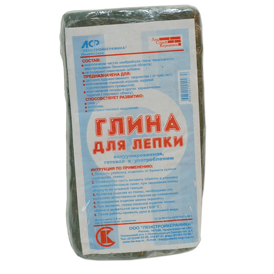 жж. Недавно купила пачку глины в отделе для детского творчества.
